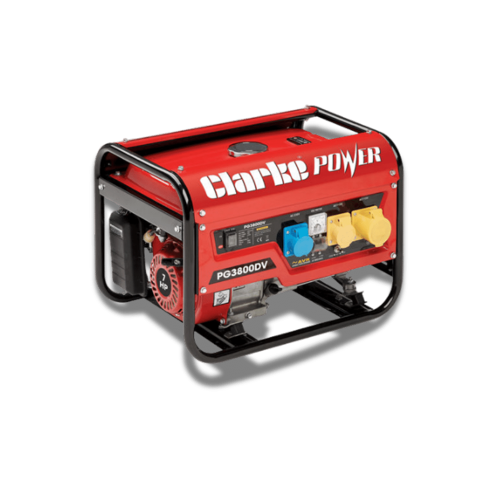 Dual Volatge Generator 3.0 KVA Clarke PG3800DV Hire