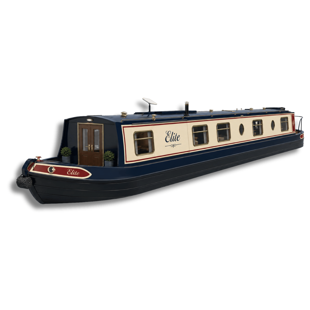 2 Person Narrowboat Hire - Elite